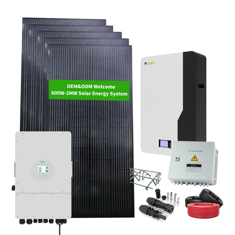 8KW Communication Tower Power System Solar Panel Solar Tracker Systeme ...