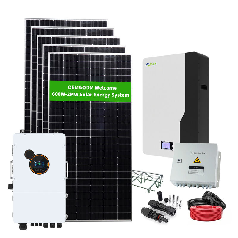 Home Complete Photovoltaic Kits 15kw 20kw Hybrid Off Grid Solar System ...