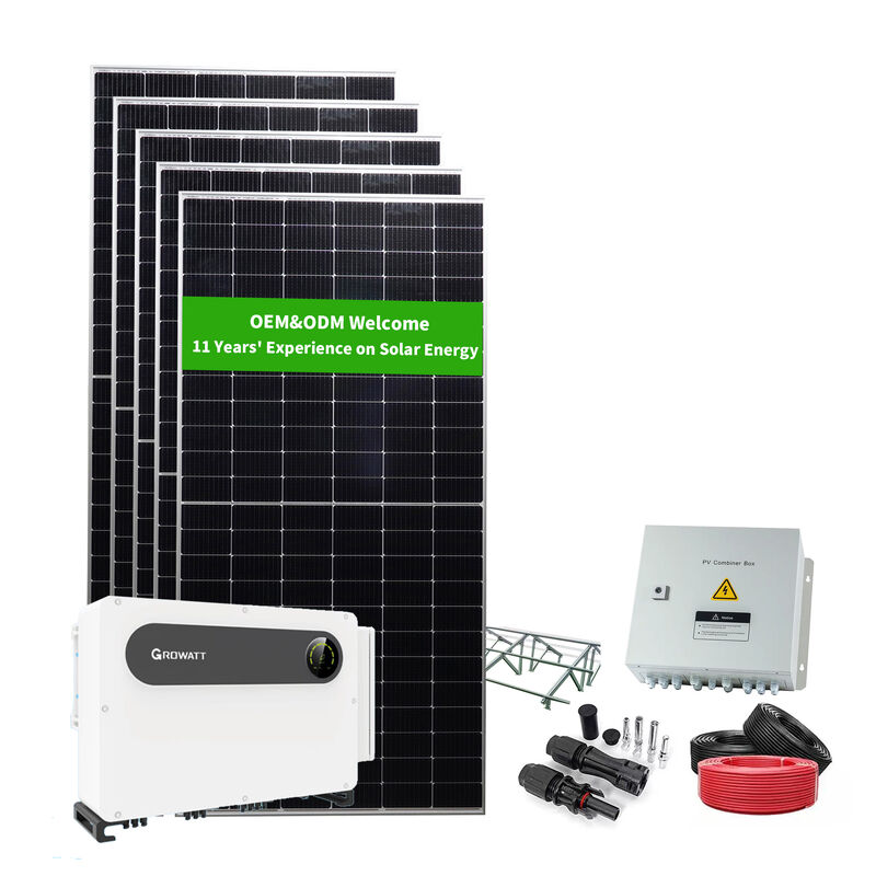 100KW 500KW 1MW 3MW 5MW 10MW Complete Grid Solar System on Grid Solar ...