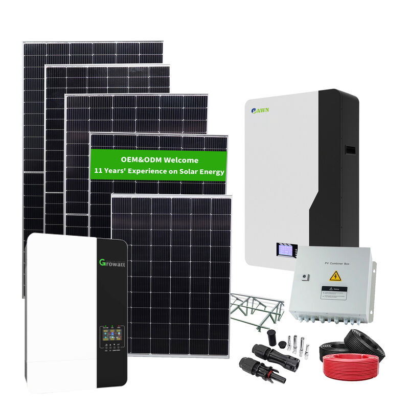 3KW 5KW 6KW 8KW 10KW 12KW 15KW Full Set Energy Storage Home Solar Solar System System Solar System f
