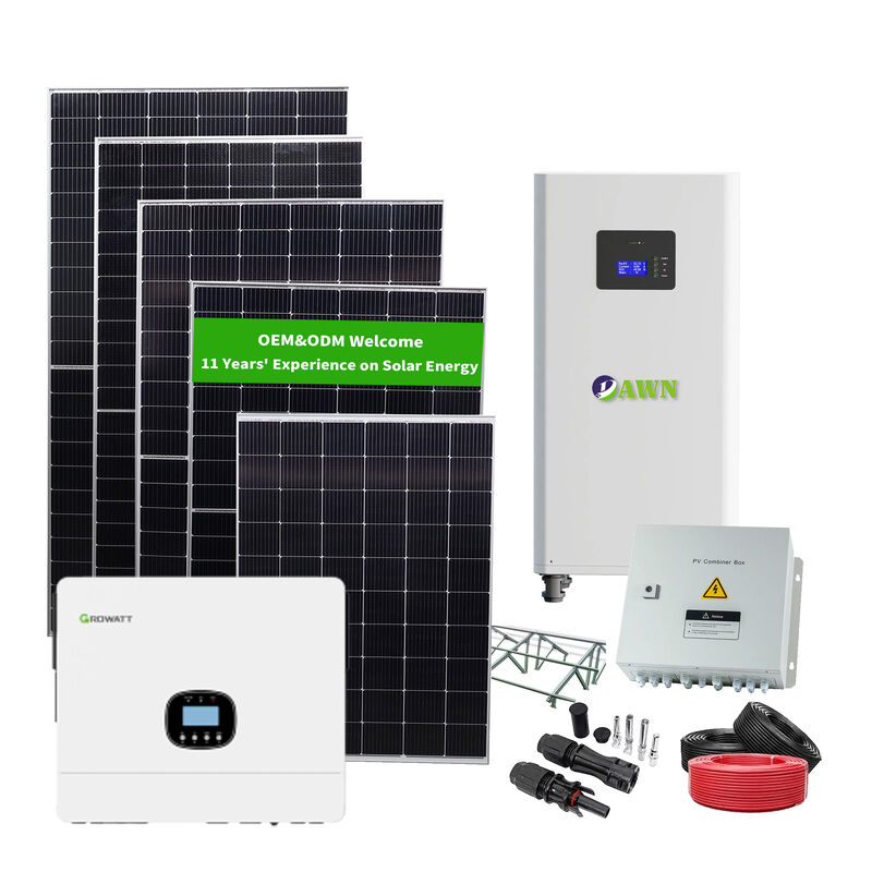 New Arrivals 30KW Solar Battery System 30KVA Solar System Home Power Solar Photovoltaic Energy Conve
