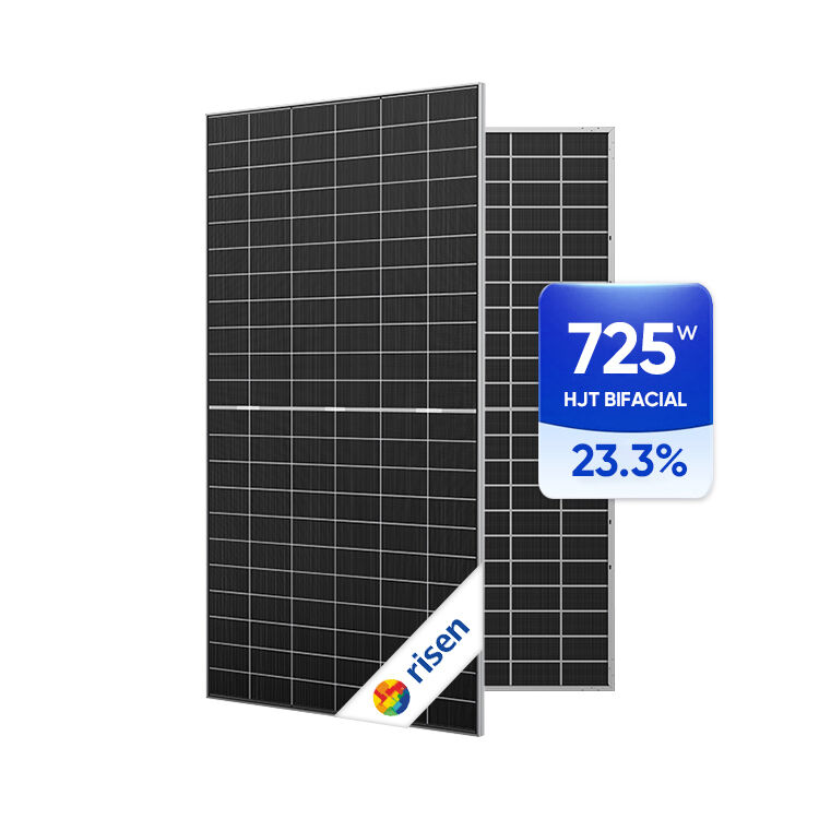 720 Pv Module Best Quality Risen 700Watt 710W 720W 730W MONO N Type HJT Bifacial ...