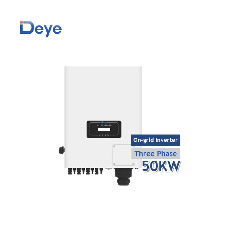Deye SUN-50K-G04 On-grid Three Phase String Inverter 50kw on Grid Solar ...
