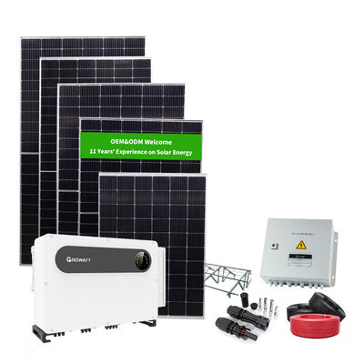 100KW 500KW 1MW 3MW 5MW 10MW Complete Grid Solar System on Grid Solar ...