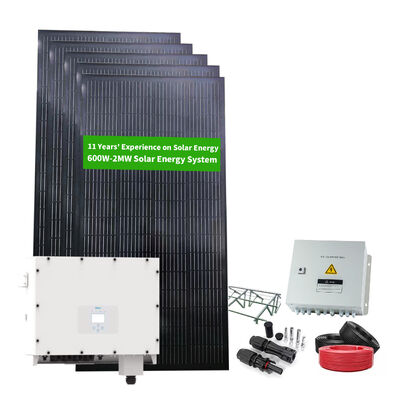 High Voltage 2MW Hybrid Solar Wind on Grid System 2MW Grid Tie Inverter ...