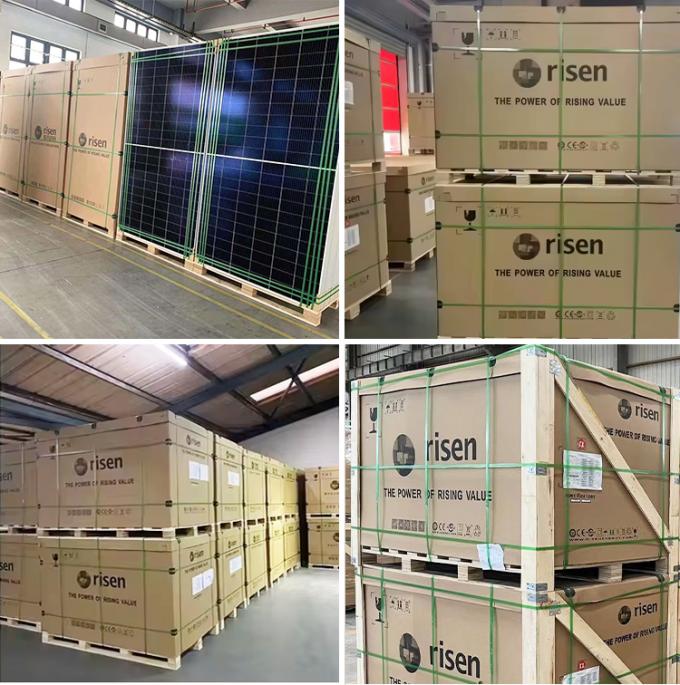 Best Quality Risen 700Watt 710W 720W 730W MONO N Type HJT Bifacial ...